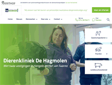 Tablet Screenshot of dapdehagmolen.nl